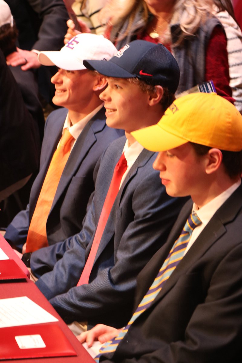 MBAAthletics's tweet photo. Congratulations to all of our Signees today! We are incredibly proud of the hard work you have put in to get to this point. The whole Big Red community is behind you and wishing you well in your bright futures!

Roll Red! https://t.co/l5syWRyNXP