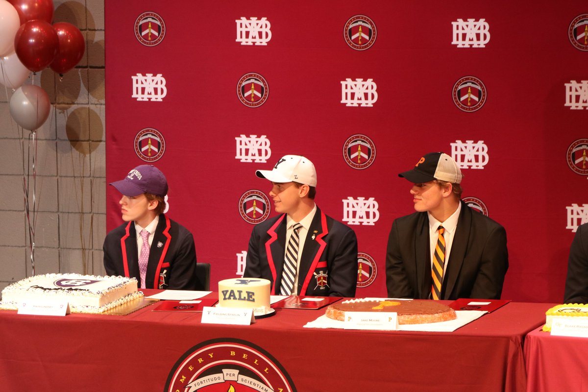 MBAAthletics's tweet photo. Congratulations to all of our Signees today! We are incredibly proud of the hard work you have put in to get to this point. The whole Big Red community is behind you and wishing you well in your bright futures!

Roll Red! https://t.co/l5syWRyNXP
