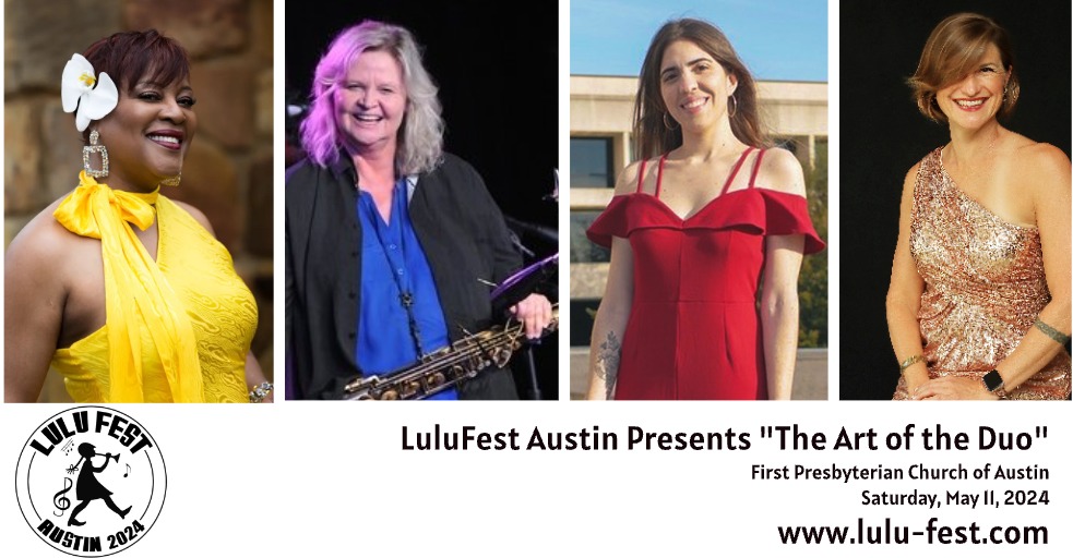 LuLuFestATX's tweet photo. We are proud to announce the 8th annual Austin @LuLuFestATX 2024, where the progressives meet the traditions, &amp; all the leaders are women, entitled “The Art of the Duo." 

Ft @danireich, Pamela Hart, Juliana Silveira &amp; Kristen Strom! Saturday, May 11, tix: https://t.co/HaSCv7cHar https://t.co/EbYYxTU6Pw