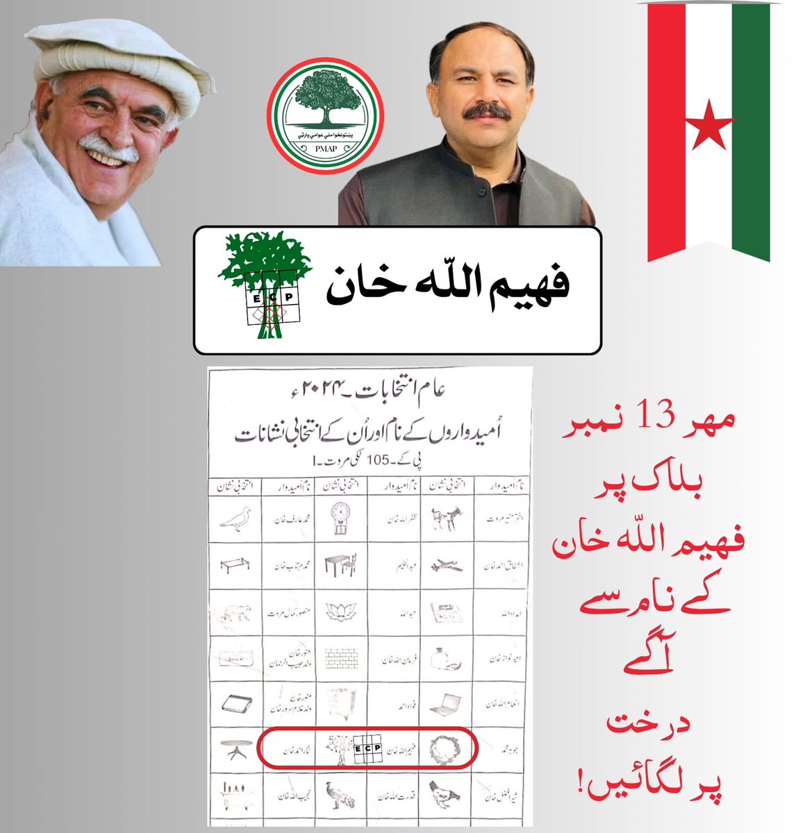 AfghaNarrative's tweet photo. #Vote4Tree 🌲
#Vote4Peace #PK105
#LakkiMarwat https://t.co/GKBihBAw8U