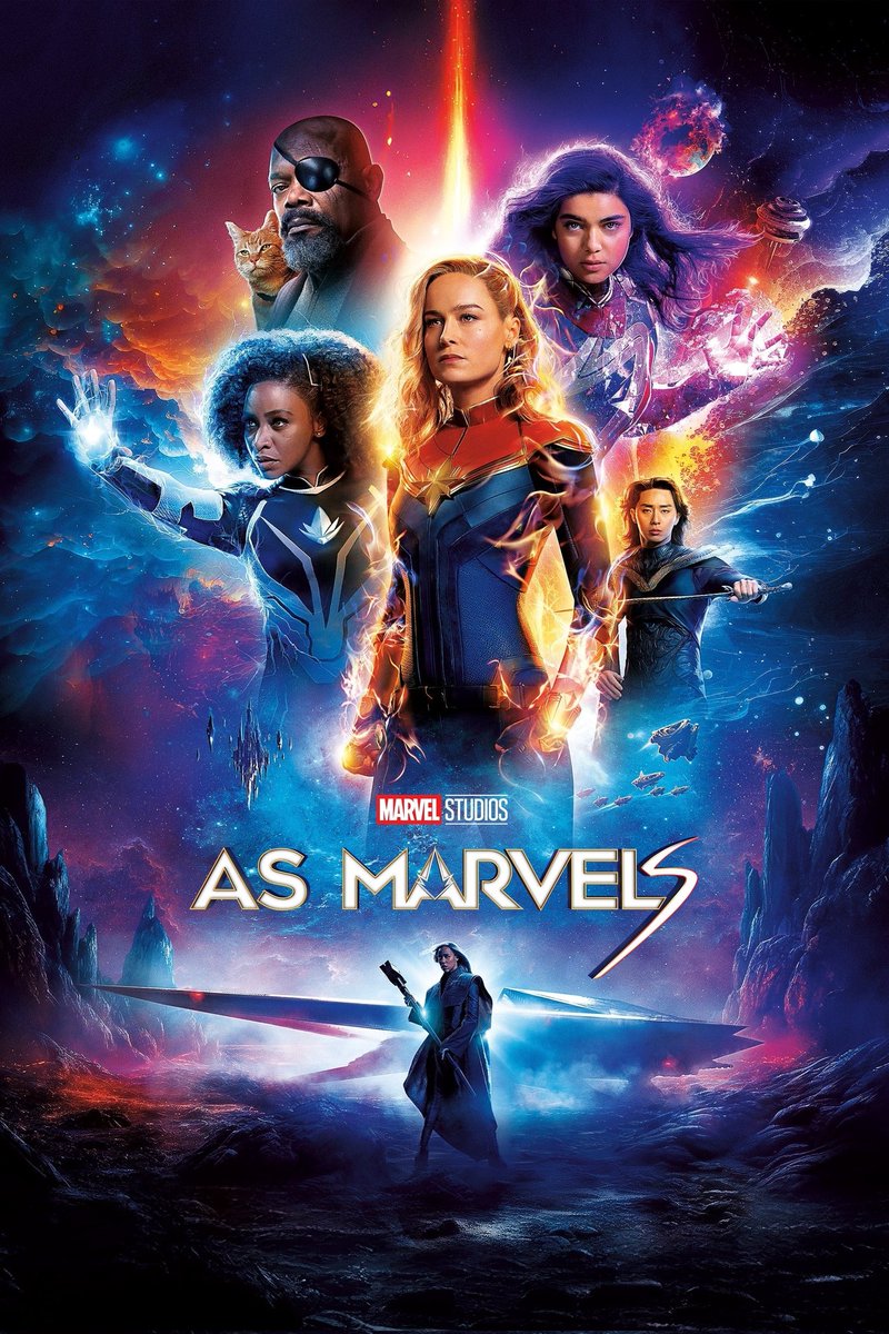 Sequência de Capitã Marvel (2019), #AsMarvels, que estreia hoje na @DisneyPlusBR, traz a Capitã Marvel (#BrieLarson) ao lado da superfã Kamala Khan (#ImanVelani) e da capitã Monica Rambeau (#TeyonahParris) enfrentando um perigo de nível cósmico. 

youtube.com/watch?v=GjSmKa…