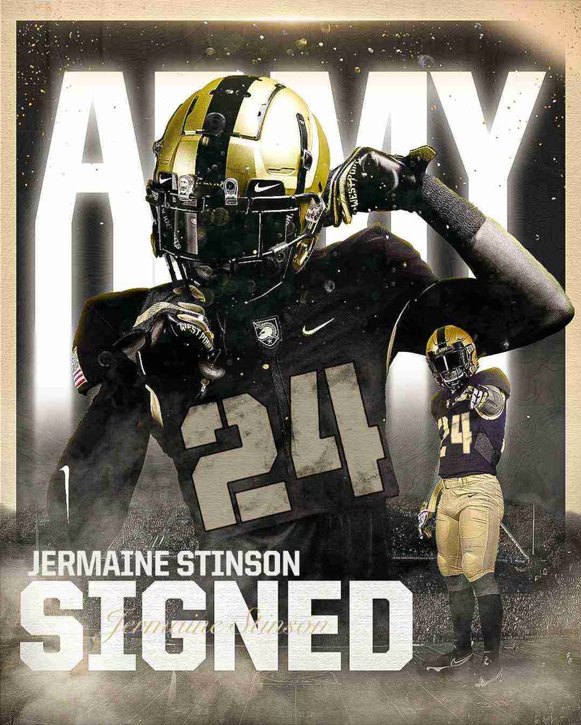Jermaine Stinson (@jermaine_s20) on Twitter photo So excited to announce that I am officially apart of the brotherhood. 110% committed ☠️🏴☠️ #goarmy #westpoint
<a href="/athletics_ccs/">CCSChargers</a> <a href="/PMacCoon/">Patrick MacCoon</a> <a href="/Carlito25Way/">Carlito25Way</a> <a href="/scoop1914/">VESSELS</a> <a href="/beyond_grind/">Kaylen Stewart Sr.</a> <a href="/D_Elite1974/">D-Elite Performance</a>
<a href="/VolBeast21/">Gerald Riggs Jr</a> @ReemKnows20
<a href="/NCEC_Recruiting/">NPA</a> <a href="/NatlPlaymkrsAca/">NatlPlaymkersAcademy</a>
<a href="/CoachJeffMonken/">Jeff Monken</a> <a href="/DELROYYY/">Delroy Nichols</a> So excited to announce that I am officially apart of the brotherhood. 110% committed ☠️🏴☠️ #goarmy #westpoint
<a href="/athletics_ccs/">CCSChargers</a> <a href="/PMacCoon/">Patrick MacCoon</a> <a href="/Carlito25Way/">Carlito25Way</a> <a href="/scoop1914/">VESSELS</a> <a href="/beyond_grind/">Kaylen Stewart Sr.</a> <a href="/D_Elite1974/">D-Elite Performance</a>
<a href="/VolBeast21/">Gerald Riggs Jr</a> @ReemKnows20
<a href="/NCEC_Recruiting/">NPA</a> <a href="/NatlPlaymkrsAca/">NatlPlaymkersAcademy</a>
<a href="/CoachJeffMonken/">Jeff Monken</a> <a href="/DELROYYY/">Delroy Nichols</a>