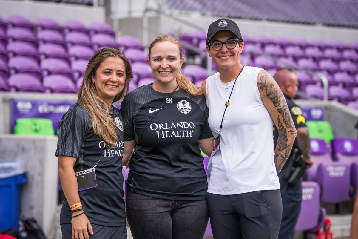 Celebrating the Women of Pride both on and off the pitch! Happy National Women and Girls in Sports Day 💜