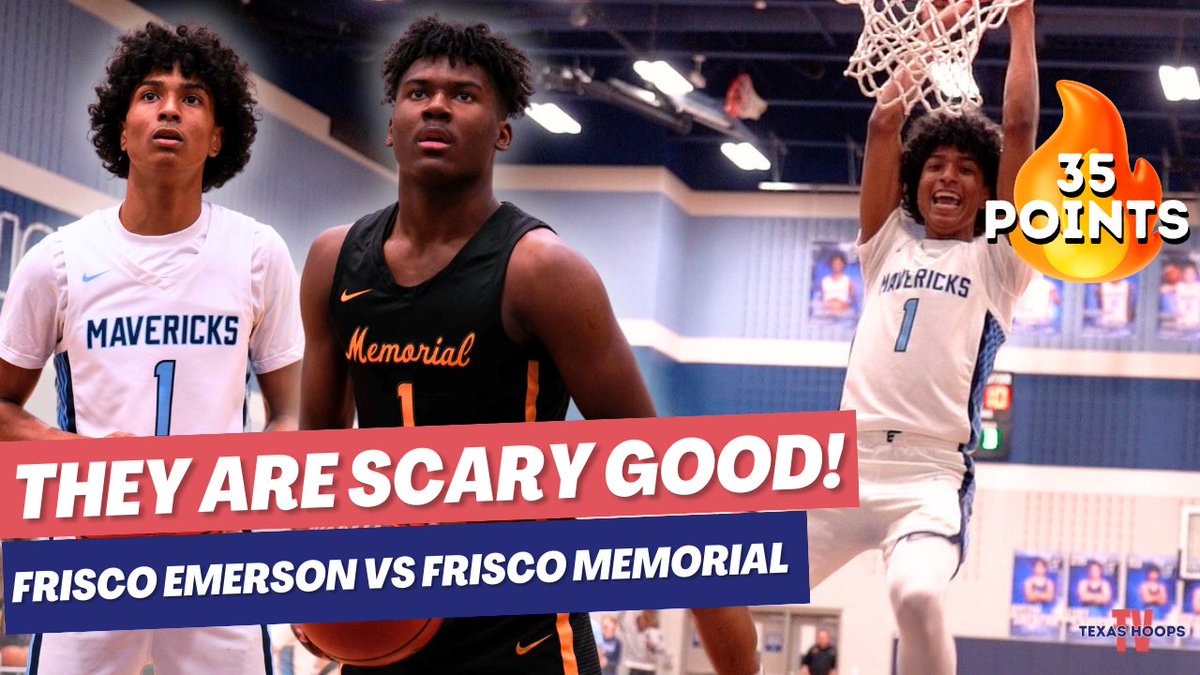 TexasHoopsTelevision (@texashoopstv) on Twitter photo MUST SEE Prospects In This GAME!😤
<a href="/EhsmavsBhoops/">Emerson High Boys Basketball</a> vs <a href="/FriscoMemo_BB/">Frisco Memorial Basketball</a> in an ACTION PACKED match-up!
WATCH NOW ⬇️
youtu.be/jereEK_su7o
Standouts ⬇️
Keonte Greybear 
James Sanderson
Brandon Maxey 
Seven Spurlock
Javaun Henderson
Caden Deffebaugh MUST SEE Prospects In This GAME!😤
<a href="/EhsmavsBhoops/">Emerson High Boys Basketball</a> vs <a href="/FriscoMemo_BB/">Frisco Memorial Basketball</a> in an ACTION PACKED match-up!
WATCH NOW ⬇️
youtu.be/jereEK_su7o
Standouts ⬇️
Keonte Greybear 
James Sanderson
Brandon Maxey 
Seven Spurlock
Javaun Henderson
Caden Deffebaugh