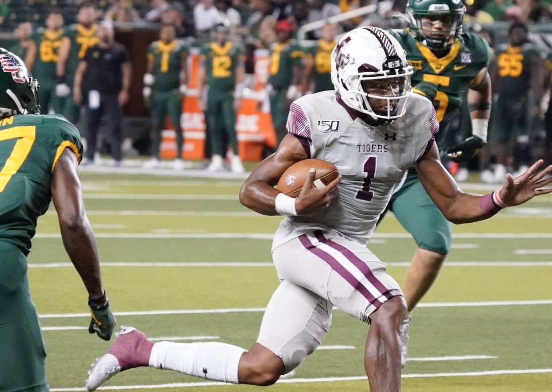 All GLORY TO GOD!!!! After a great call with coach Rollins I am blessed to receive a D-1 offer from Texas Southern University!!!!!