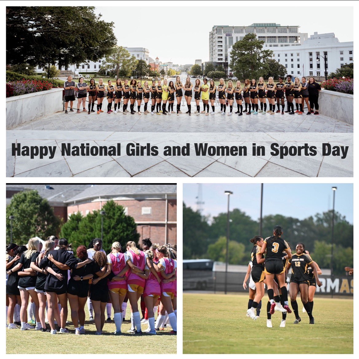 BamaStateWSC's tweet photo. Recognizing Our Team on National Girls and Women in Sports Day!!!
#swamas1 #HornetFutbol https://t.co/CsL3I9CtpW