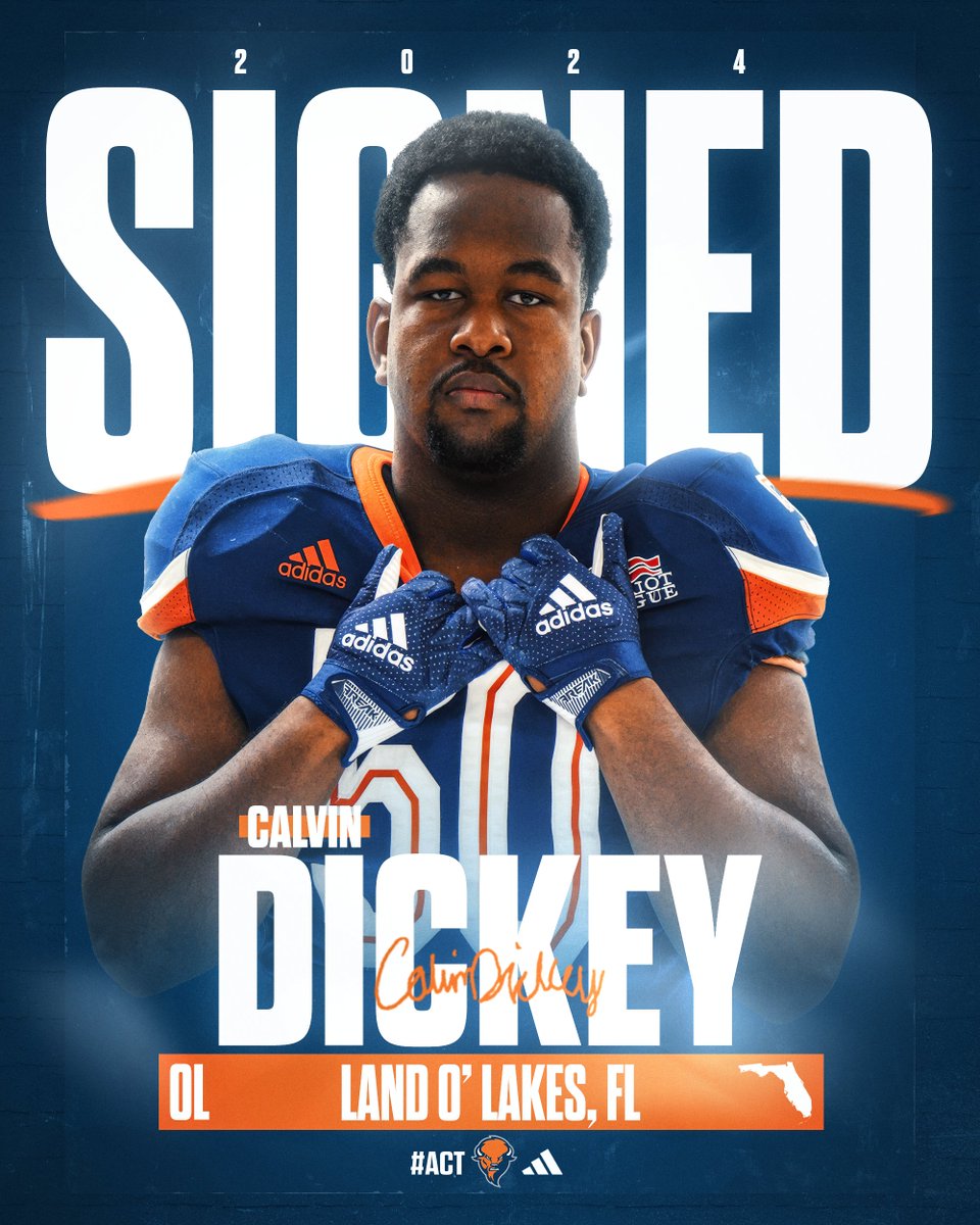 Bucknell_FB's tweet photo. Another big man on the offensive side of the ball. Welcome to Bucknell, @CJ_Dickey24! 🔶🔷
📏 6'4" | 280 lbs.
🎓 Carrollwood Day School
#ACT | #NSD24 https://t.co/iHUYxzqxSW