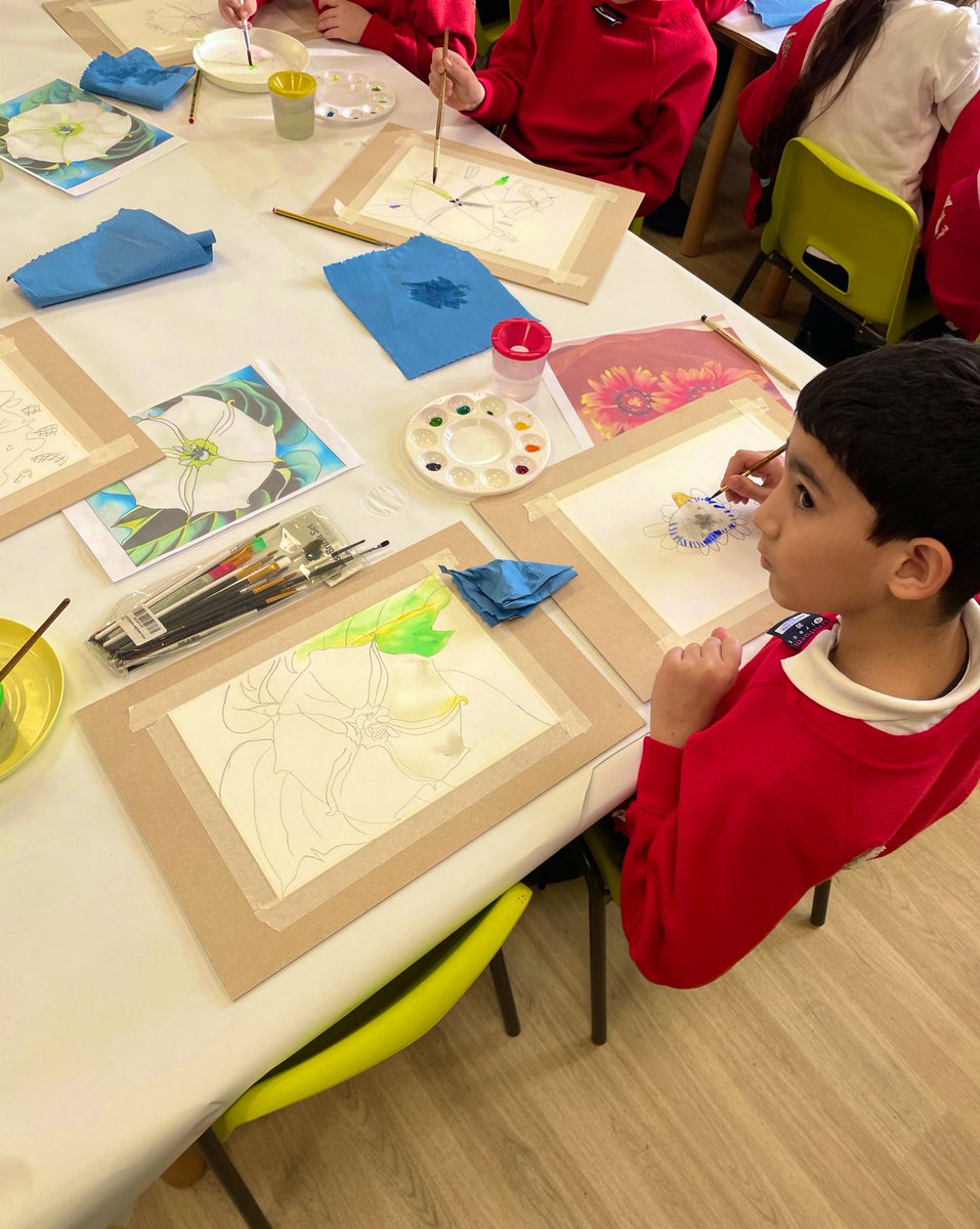 We’ve had a wonderful afternoon creating our final outcomes for this term’s art project! <a href="/Humboinfants/">Humberstone Infants</a> <a href="/HJAMrsEllis/">Mrs Ellis</a> #watercolour #georgiaokeeffe
