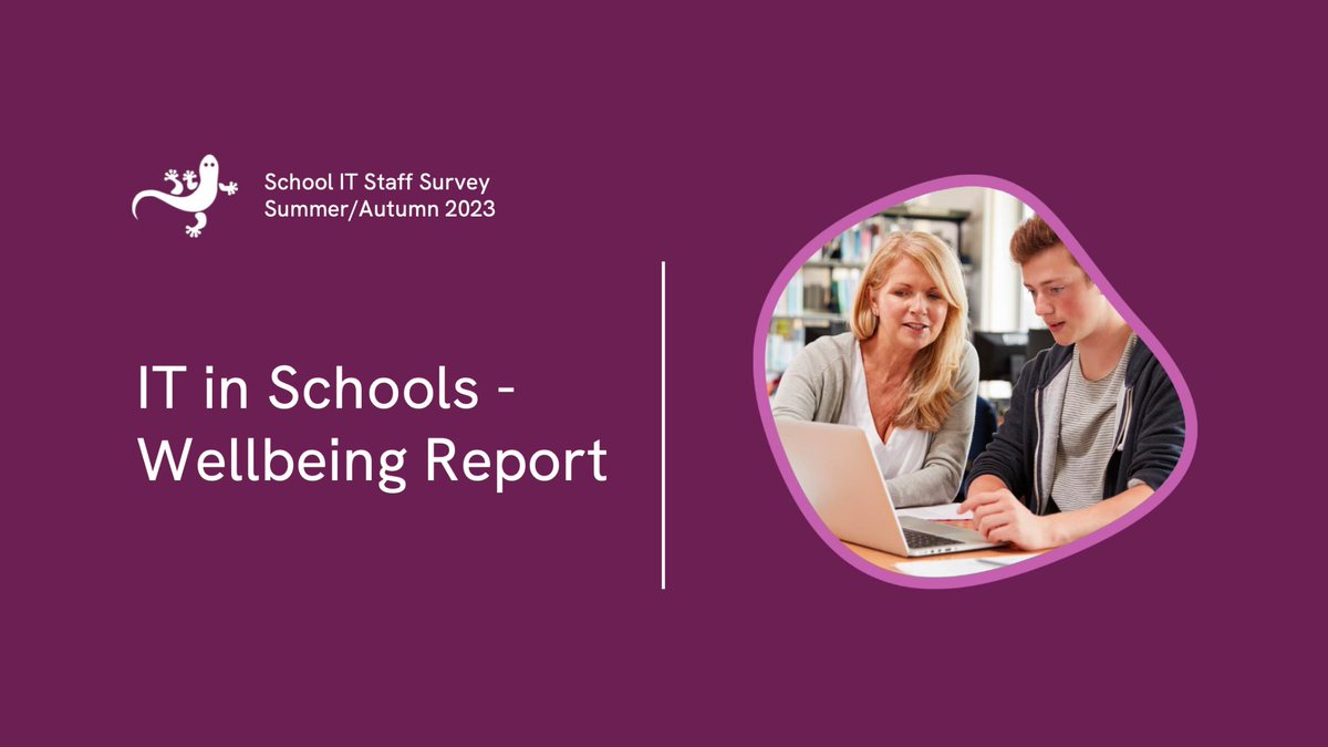 SalamanderSoft's tweet photo. We teamed up with @TheANME  to ask 600+ IT staff who work in schools across England about their wellbeing at work. 

Here are the results. 👇
https://t.co/jDCTPTfkw3

#EdTech #TheANME #NetworkManagers #Wellbeing #Education https://t.co/aNbaMh9yXN