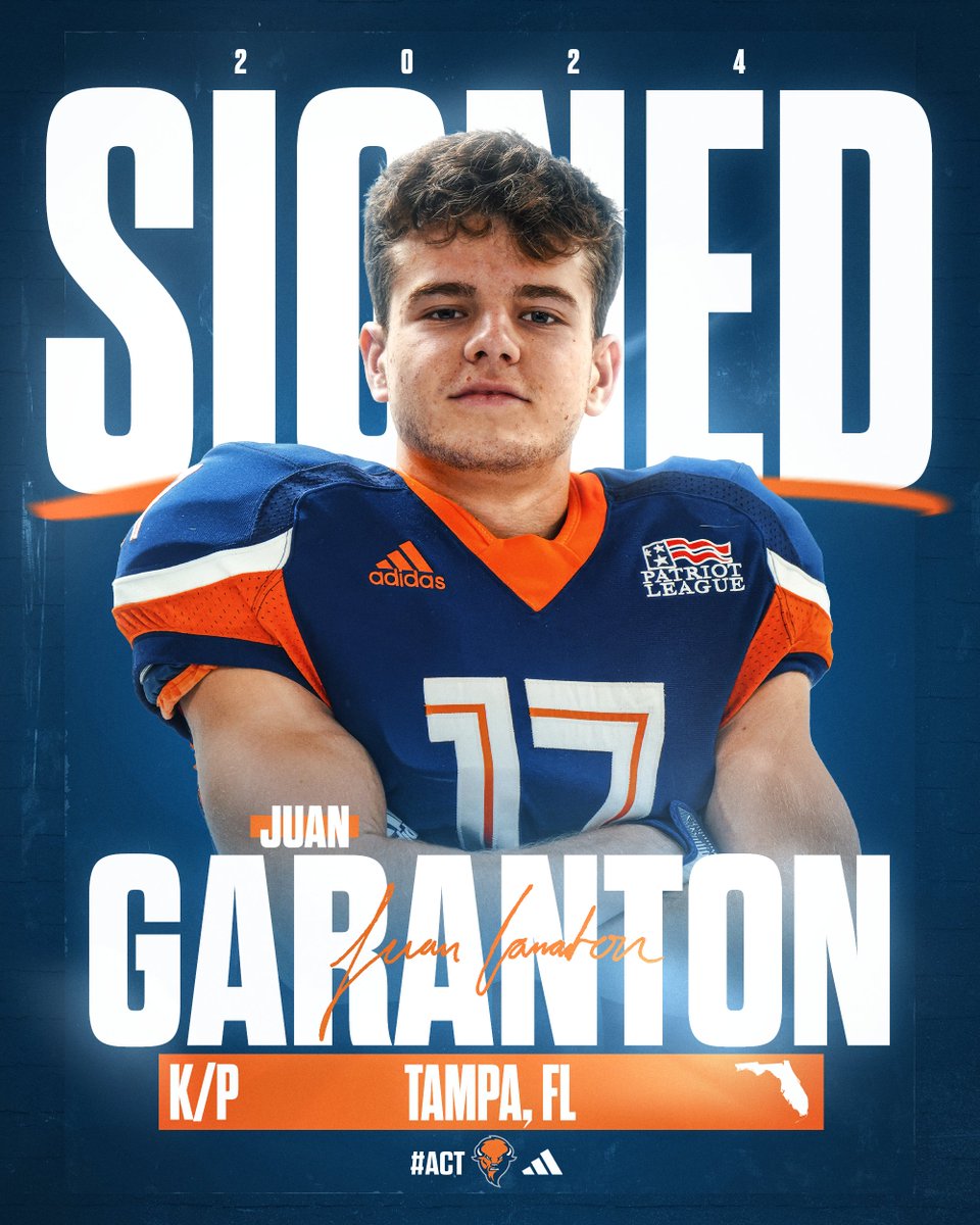 Another big leg on the special teams unit. Please welcome @JuanAGaranton! 🤘 📏 5'11' | 170 lbs. 🎓 Carrollwood Day School #ACT | #NSD24