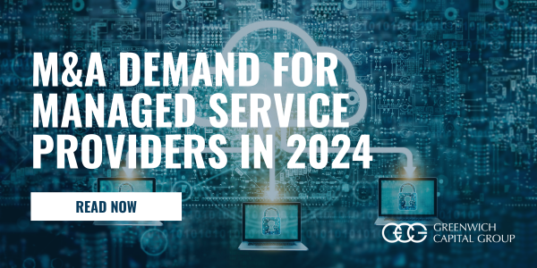 Greenwich_Cap's tweet photo. M&amp;A Demand for Managed Service Providers in 2024: https://t.co/wMy9XrWEps

The Managed Service Provider (“MSP”) industry has undergone a significant transformation in recent years, powered by advancements in technology, evolving business landscapes, (...1/3) https://t.co/F8OchdMcPS