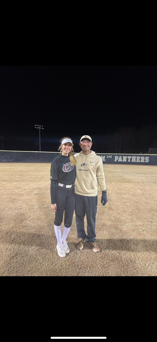 KamrynPermar's tweet photo. Can’t wait! Go Panthers! 🖤💛
@CarEliteNCorg @carolinaelitejw @Coachjosh8 @b_roberts38 @softballferrum https://t.co/VgcXDYJywf