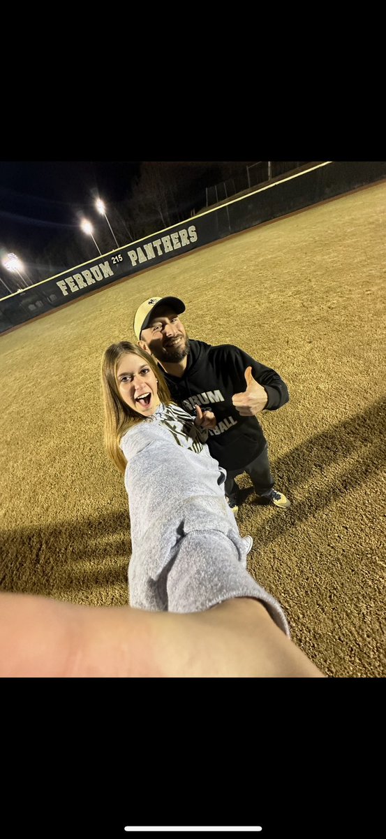 KamrynPermar's tweet photo. Can’t wait! Go Panthers! 🖤💛
@CarEliteNCorg @carolinaelitejw @Coachjosh8 @b_roberts38 @softballferrum https://t.co/VgcXDYJywf