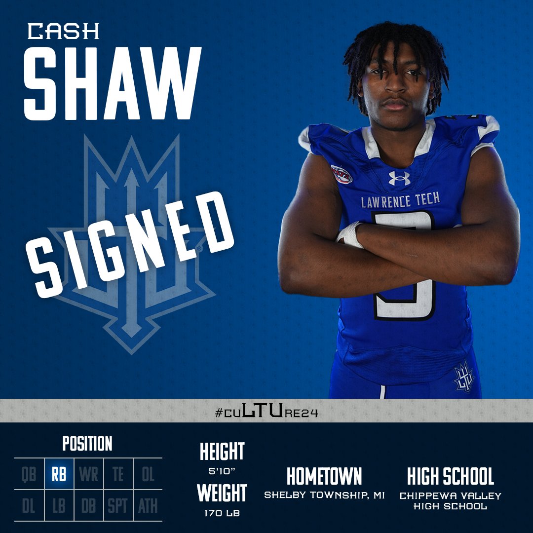 SIGNED. SEALED. DELIVERED. 📝 Welcome to the Blue Devil Family, @CashShaw7 🔱 #cuLTUre24 #WeAreLTU #NSD2024