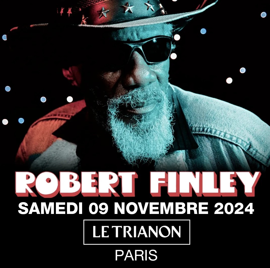 #RobertFinley sera le 09 Novembre à Paris au Trianon.