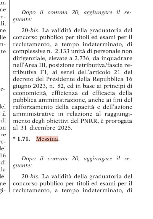 Il Vostro Governo parla di Lavoro, crescita, merito. Avete l’occasione di tramutare in fatti queste parole.
14 mila persone, con le loro famiglie, vi chiedono la Proroga
<a href="/GiorgiaMeloni/">Giorgia Meloni</a> 
<a href="/matteosalvinimi/">Matteo Salvini</a> 
<a href="/Antonio_Tajani/">Antonio Tajani</a> 
<a href="/FunzPub/">Dipartimento della funzione pubblica</a>
