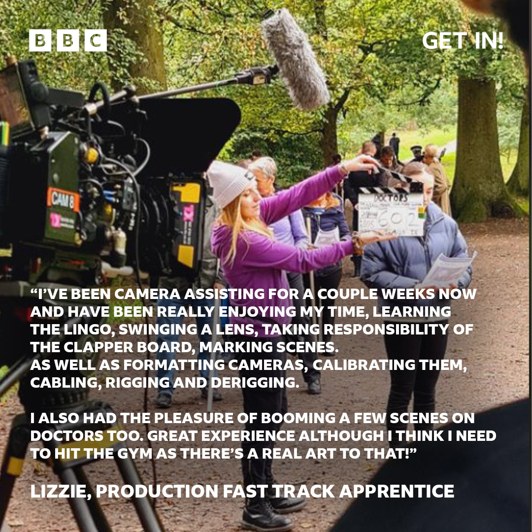 BBC Get In tweet media