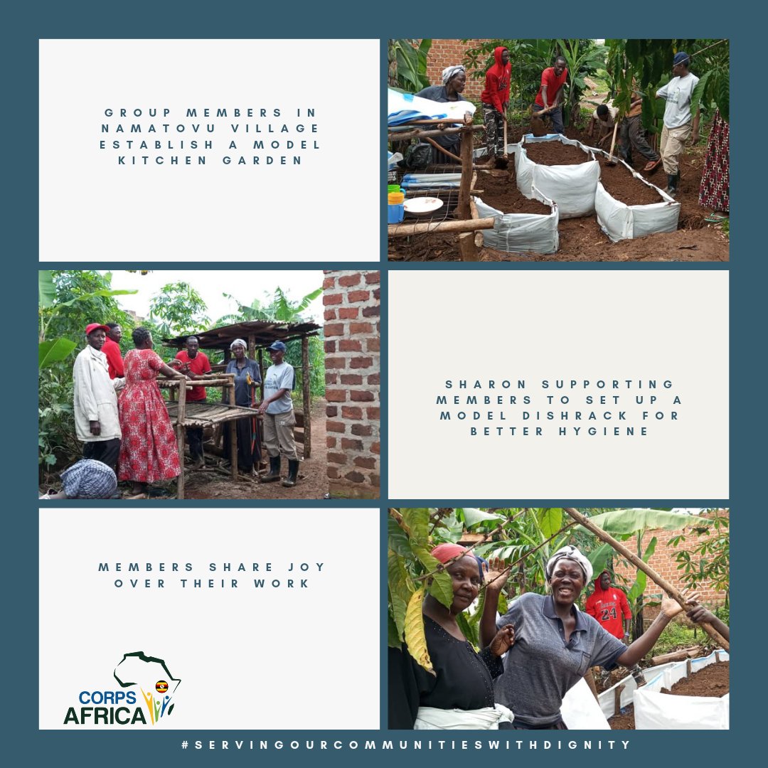 CorpsafricaU's tweet photo. Communities have the ability to find sustainable solutions to their challenges. #Servingourcommunitieswithdignity. #LocalHelpingLocals.#thisiscorpsafrica. https://t.co/KFFTi9sRtU