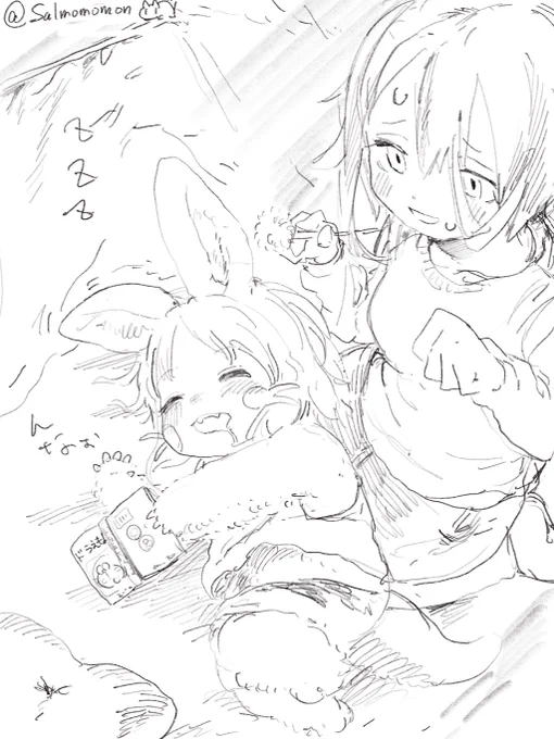 こまるヴエコ、幸せな時間のナナチ 