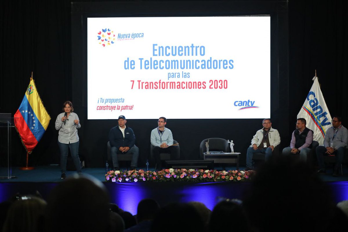 Mincyt_VE's tweet photo. #7Feb | Ministra para Ciencia y Tecnología, Gabriela Jiménez Ramírez: ¿Qué es la segunda transformación? Es construir el estado de bienestar, desde la venezolanidad de todas las independencias y todas las soberanías y para eso hay que hacer ciencia. 

Hilo👇🏽🧵
#7TEnUniónYEsfuerzo https://t.co/YAmVj5Qdsa