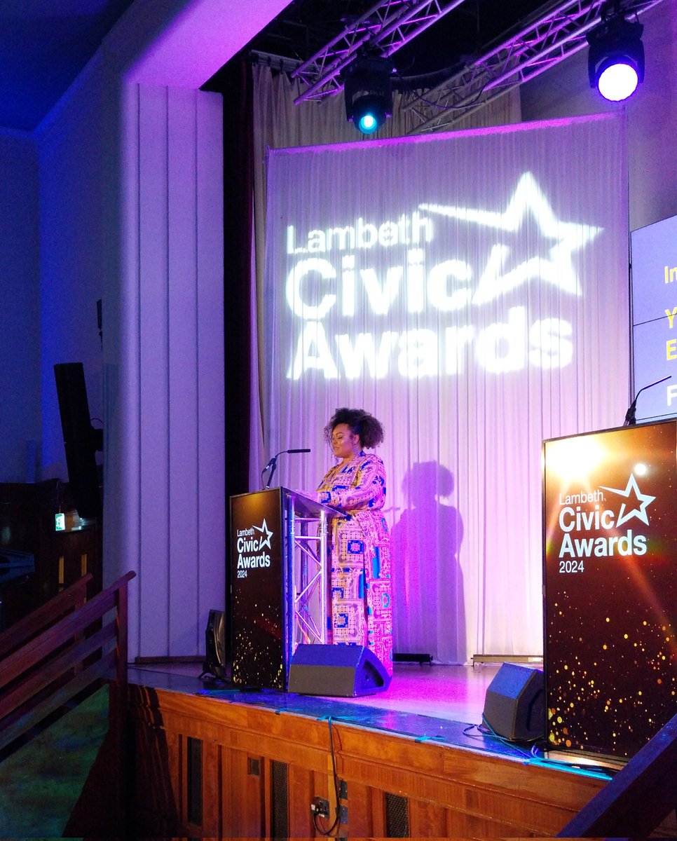 Our award ceremony has started! Thanks to the amazing @LaraLeeOfficial for hosting this amazing night! 🎤

We have a night full of fun and entertainment planned before we announce our winners. 🏆

#LambethCivicAwards24