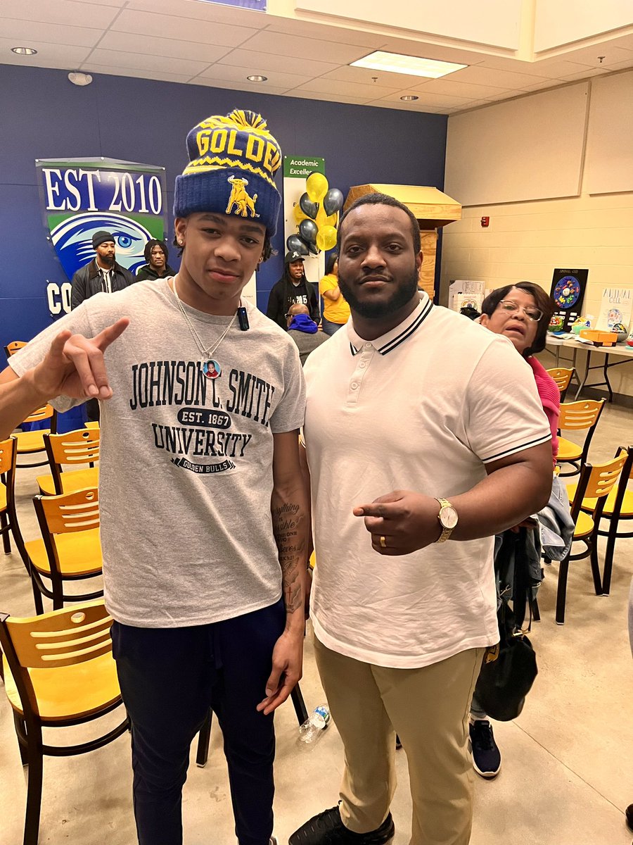 Congrats to my guy <a href="/ReggieDaniel06/">Reginald Daniel</a> ! JCSU is getting a DAWG and an even better person. Proud of you Uno!!
