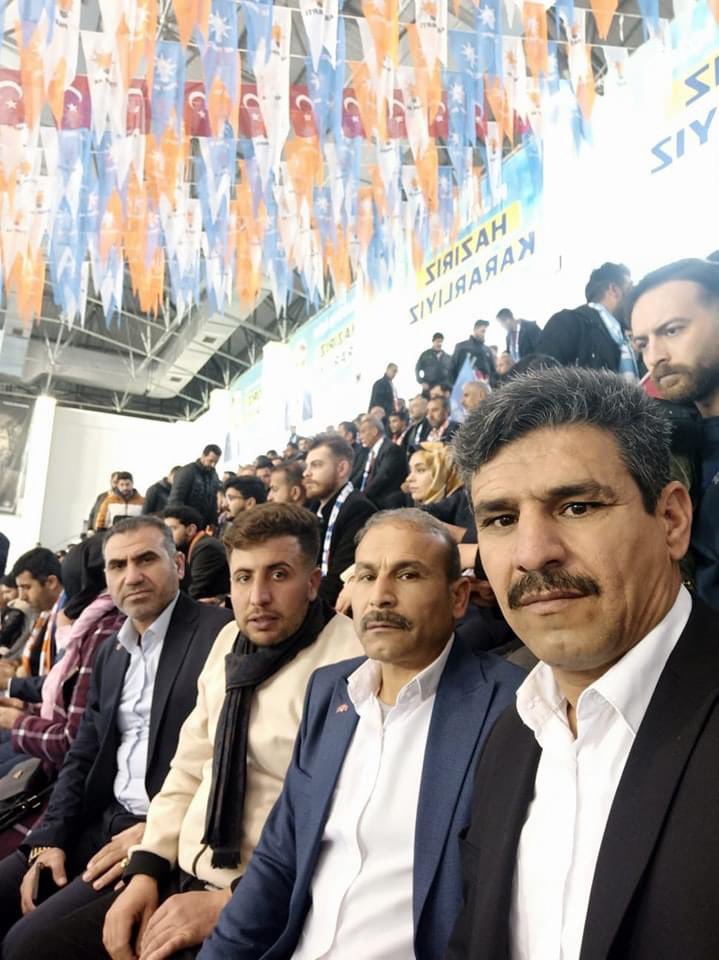 MHPcCceylanpinr's tweet photo. Milliyetçi hareket partisi Ceylanpınar ilçe teşkilatı olarak 
Cumhurbaşkanımız Sn: Recep Tayyip ERDOĞAN’ın katılımıyla,
Cumhur ittifağı Aday Tanıtım programına Katılım Sağladık.

#Cumhuritifağı https://t.co/bQtMxuNsc9