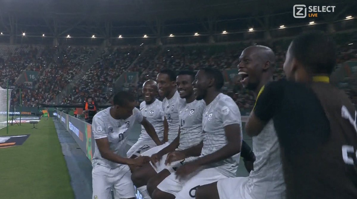 We did Kudus celebration 😂🇿🇦