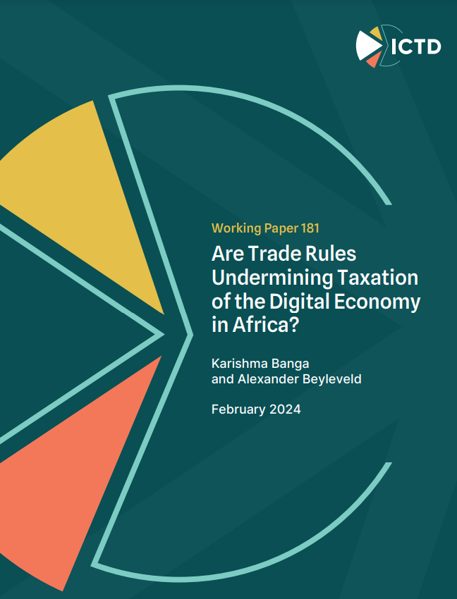 Are trade rules undermining taxation of the digital economy in Africa? @IDS_UK explores the interplay between trade rules & tax measures, highlighting potential challenges & opportunities for revenue generation from the digital economy in African countries opendocs.ids.ac.uk/opendocs/handl…