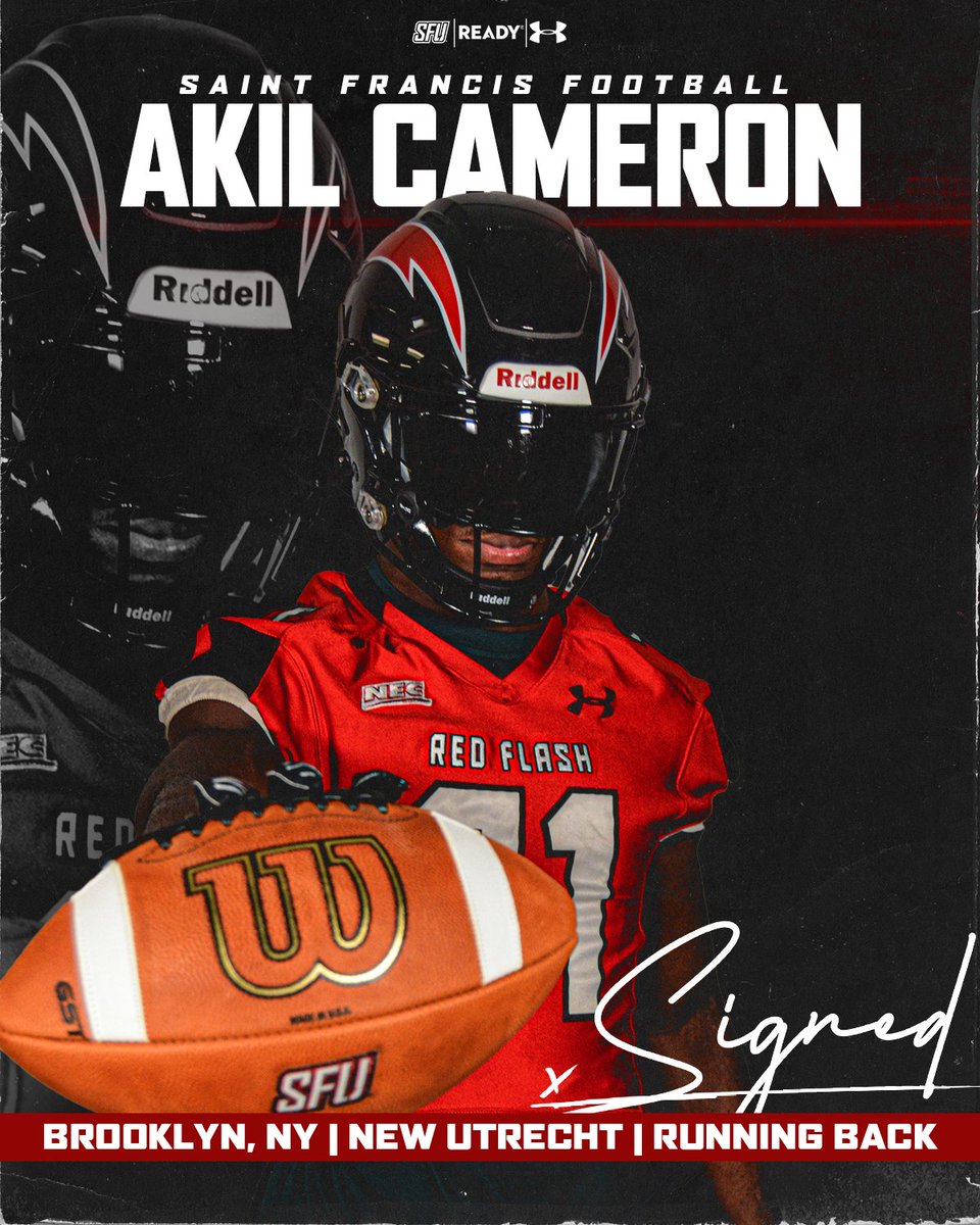 SIGNED 🖊️ Welcome to the Red Flash family, @AkilCameron1 👊 #RaiseTheStandard | #NSD24