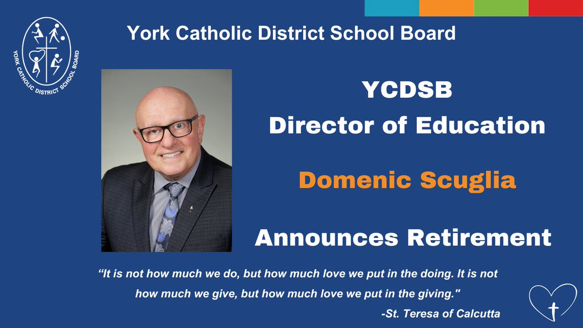 Congratulations on your well-deserved retirement Dom! Your 41 years of dedication to education have inspired &amp; positively impacted thousands of lives, &amp; your commitment to students' well-being is truly amazing. Wishing you endless joy &amp; fulfillment in this new chapter. God bless