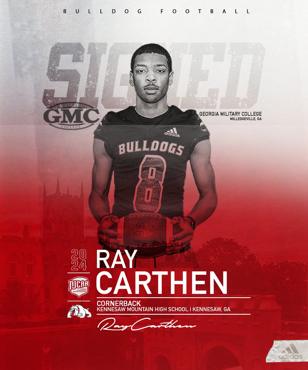 Welcome @RaY_Carthen to the Bulldog family!