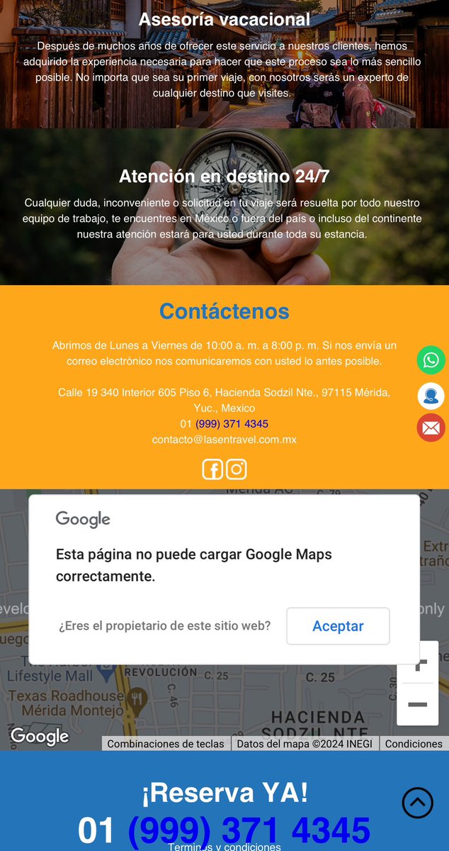 erika_bernal's tweet photo. @Profeco AYUDA! Agencia fraudulenta!! #lasentravel somos muchos los fraudeados a nivel nacional @17Mfbs @RAPS1972 https://t.co/lzgyYujp11