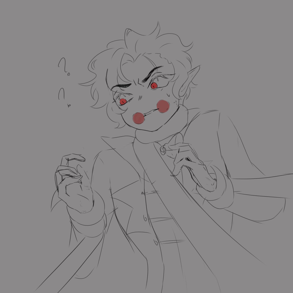 valastray's tweet photo. 🗿 2/??? + close up 

#radioapple #appleradio #HazbinHotel #HazbinHotelLucifer #HazbinHotelalastor https://t.co/XHgNagx3hC