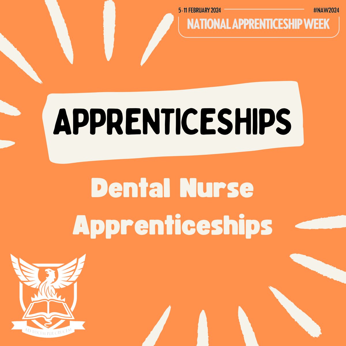 abblanchschool's tweet photo. Embrace National Apprenticeship Week by investigating how to launch your dental nursing career through apprenticeships. Join the healthcare revolution! Explore opportunities: https://t.co/RqFu0TRwbK #NAW2024 #DentalNursingApprenticeships #FutureInHealthcare https://t.co/VSWXHDaqDp