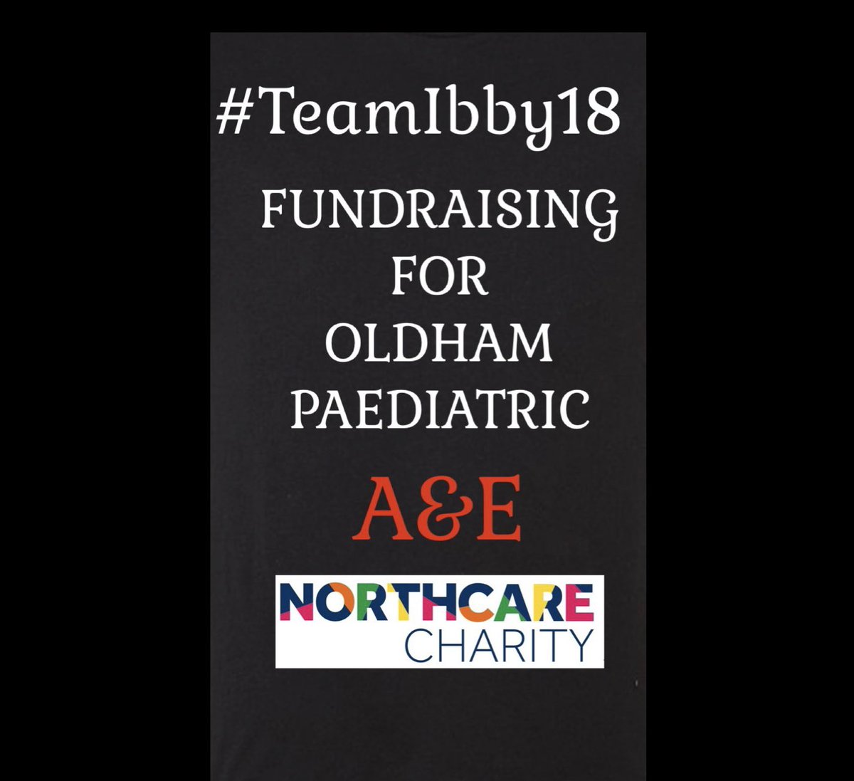 We know how traumatic it can be for a young person to attend A&amp;E but can you imagine what it must be like for a young person with additional needs. So for the next few months #TeamIbby18 will be fundraising for the Sensory Space at Oldham Paediatric A&amp;E. justgiving.com/page/teamibby1…