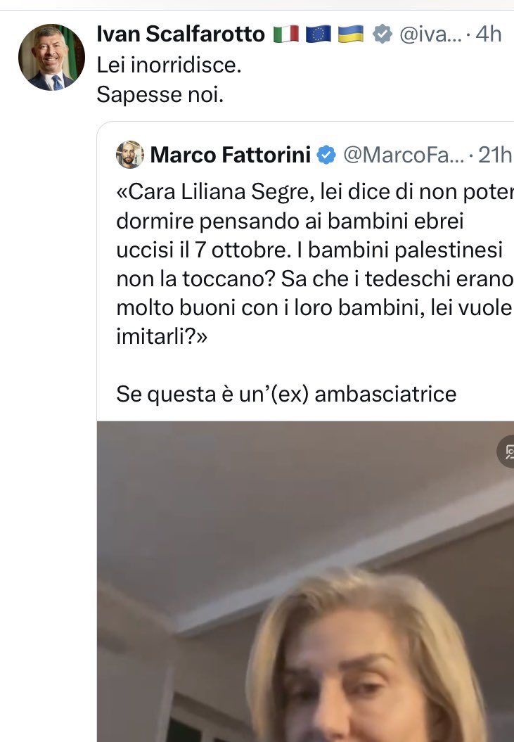 Zerovirgola2's tweet image. Sorprende sempre come gli indignati à la carte della solita cricca scattino tutti insieme quasi contemporaneamente, inorriditi e schifati, quando ci sono da colpire i loro bersagli preferiti 

Una garanzia 

#Segre #Basile