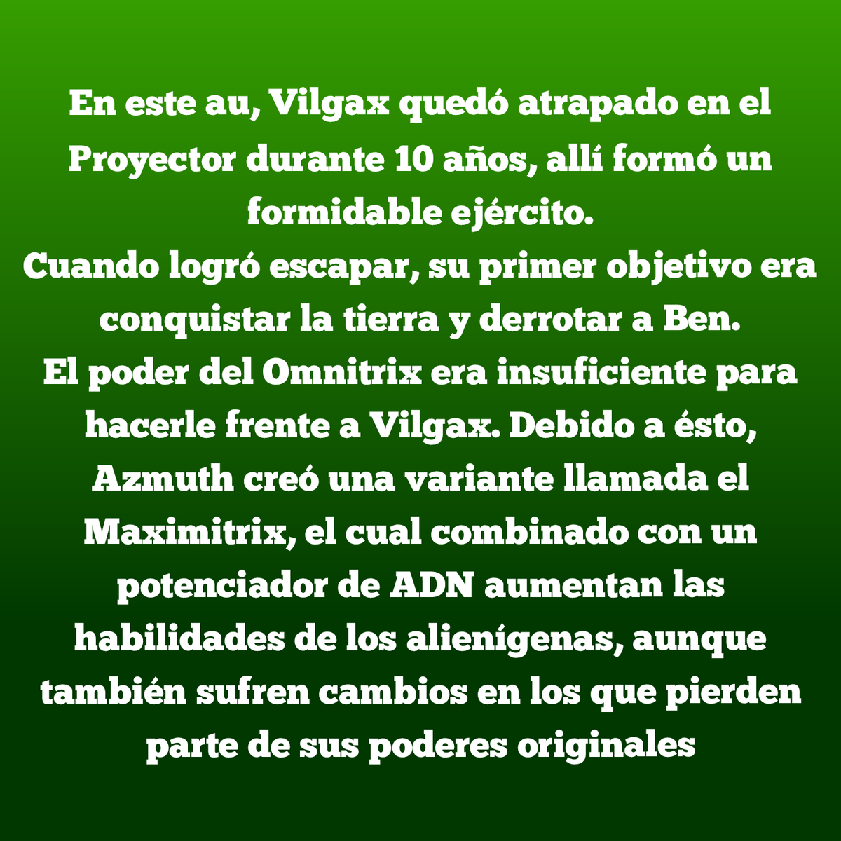 nach00_man's tweet photo. Y si.. existiese un Ben Tennyson que esté cazando a otros Bens para mantener el Mundo Prime intacto?
Aquí mi pequeño aporte al fandom de #Ben10 el #Maximitrix y un Ben malvado?
Mis papis.. digo mi inspiración: @hanibal38426 y @TrixTheAlien
#Ben10au #carnitrix #Chaquetrix https://t.co/lL3HT8f7kZ