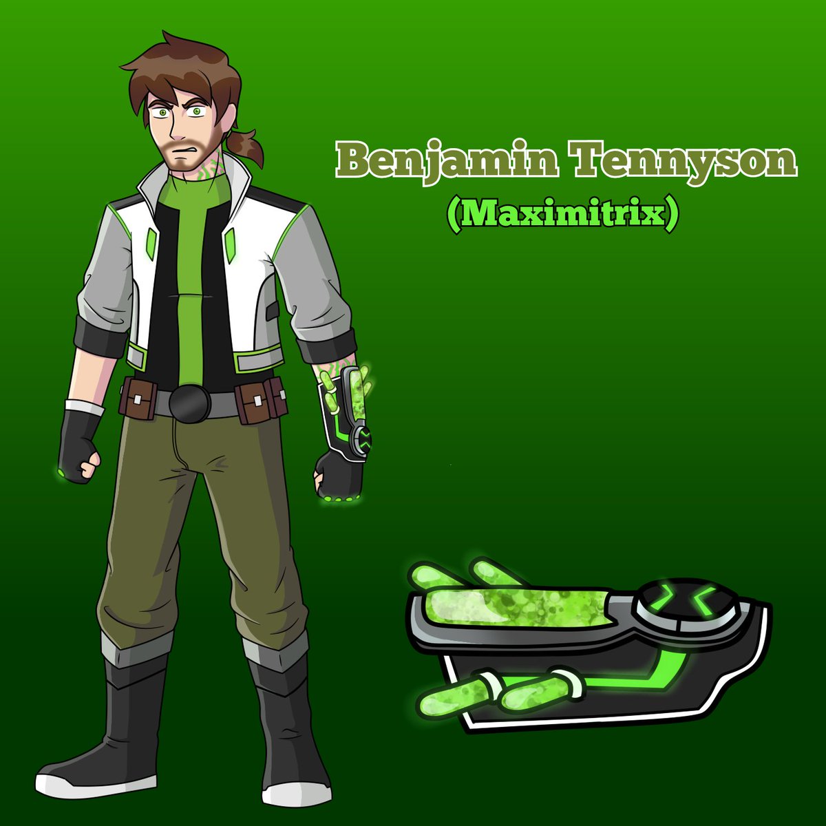 nach00_man's tweet photo. Y si.. existiese un Ben Tennyson que esté cazando a otros Bens para mantener el Mundo Prime intacto?
Aquí mi pequeño aporte al fandom de #Ben10 el #Maximitrix y un Ben malvado?
Mis papis.. digo mi inspiración: @hanibal38426 y @TrixTheAlien
#Ben10au #carnitrix #Chaquetrix https://t.co/lL3HT8f7kZ