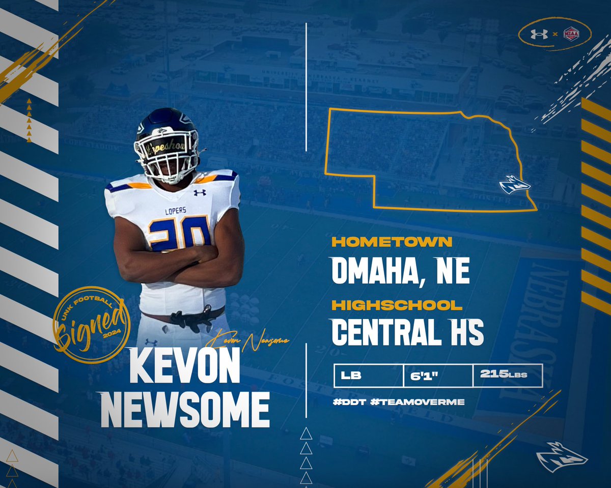 Welcome to the Herd, Ke’Von🤘

✔️ Ke’Von Newsome
📐 6’1 215
🏟️ Linebacker

#NSD24 #JoinTheHerd