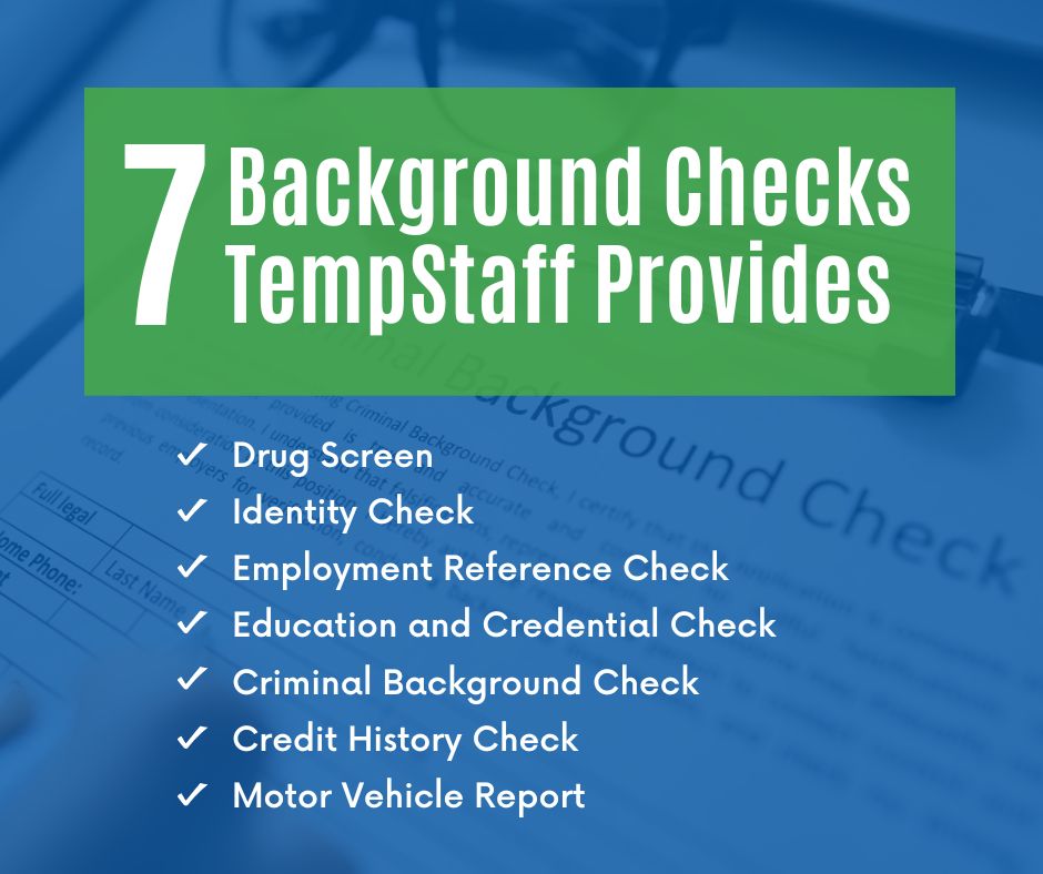 TempStaffInc's tweet image. 📋 At TempStaff, we leave no stone unturned when it comes to screening our candidates! 🧐 Our comprehensive background checks guarantee top-notch employees for our clients. 🔒 Trust us to find the perfect match for your staffing needs. #QualityEmployees #ScreeningProcess