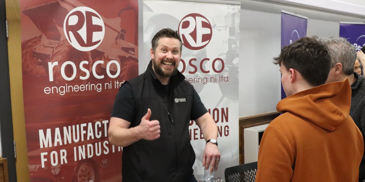 We had a great time at last night's Big Apprenticeship Event in Newry, (just like Rosco Engineering) and hopefully you gained lots of info too. More photos coming....⏳ Our next Big Apprenticeship Event is Thurs 8 Feb at Craigavon Civic Centre from 5:30-7:30pm. @BusinessSRC