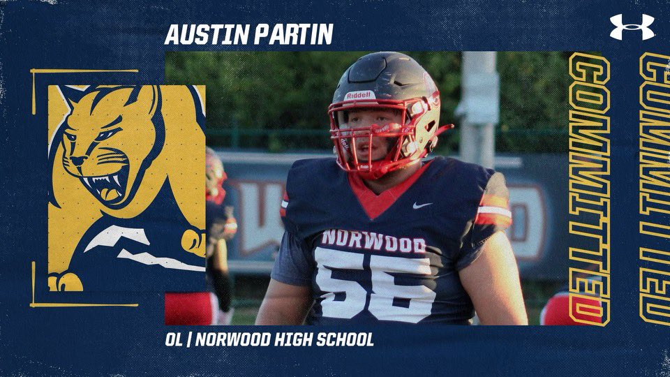NorwoodIndians's tweet photo. The Mount is getting another GEM from the highlands! 

Congrats to @AustinPartin10 on committing to @MSJ_FB!!! 

We will host a signing day for him in near future! 

Congrats again Austin! #NSD2024

#WeAreNorwood https://t.co/nZy5EmXHjK