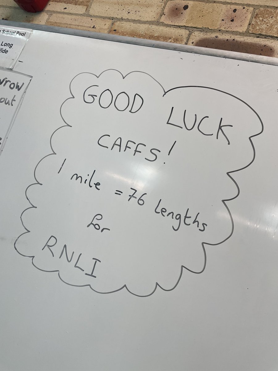 TheCaffinites's tweet photo. WOW!! What a day! 

We had 43 boys participating in the 1-mile swim today raising money for the @RNLI 

Each swimmer successfully managed to swim a total of 76 lengths! 

I am super proud of each and every one of them. 👏 👏 👏 

@Dunelmia #fundraising @FrSimonTSSF https://t.co/KXWTGK8usO