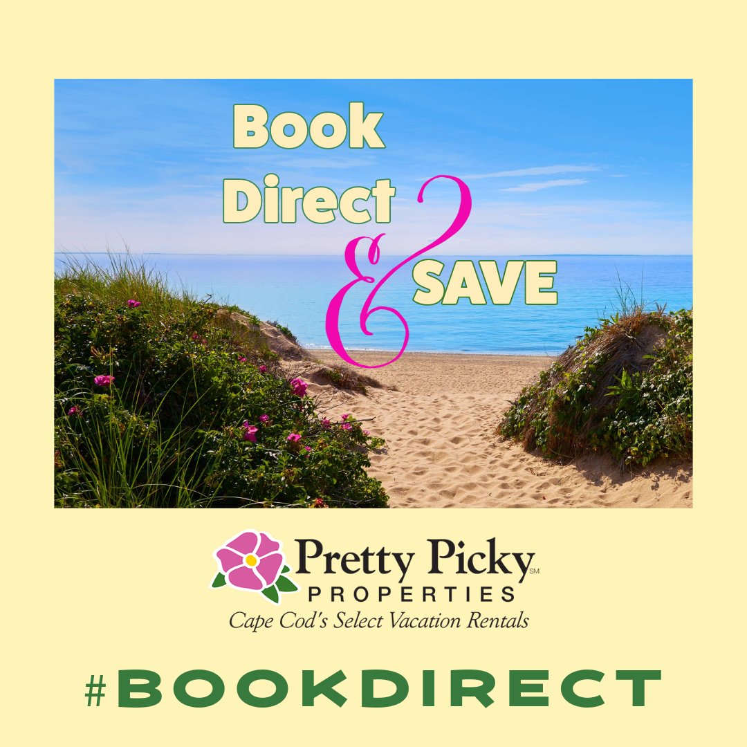 You Get a Better Price by Booking Direct

#bookdirect #CapeCod #vacation #capecodvacation #capecodlife #capecodsummer #visitcapecod #capecodstyle #newenglandliving