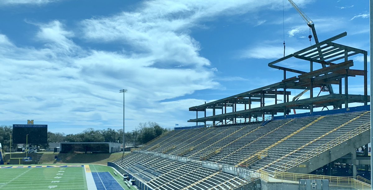 Congratulations to all of our new Cowboys!! 🤠 The luxury suites & press box is going up fast. 🏟️ y’all will be playing in an incredible stadium with the best fans. #WeDAT