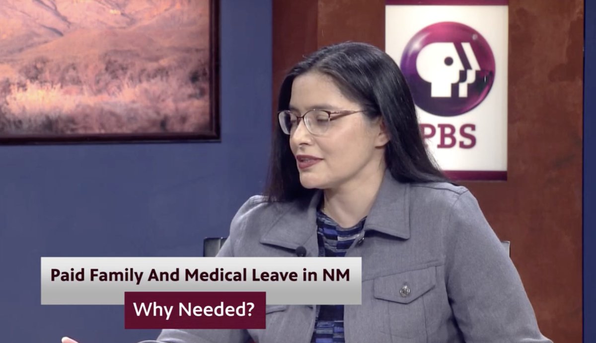 Watch the latest @krwg Newsmakers episode where Lori Martinez, executive director of @NgageNM lays out the why & how Paid Family & Medical Leave (PFML) in NM: ow.ly/h8Uw50QyBSa Learn more about PFML, here: nmpfml.org #NMPFML #nmleg #nmpol