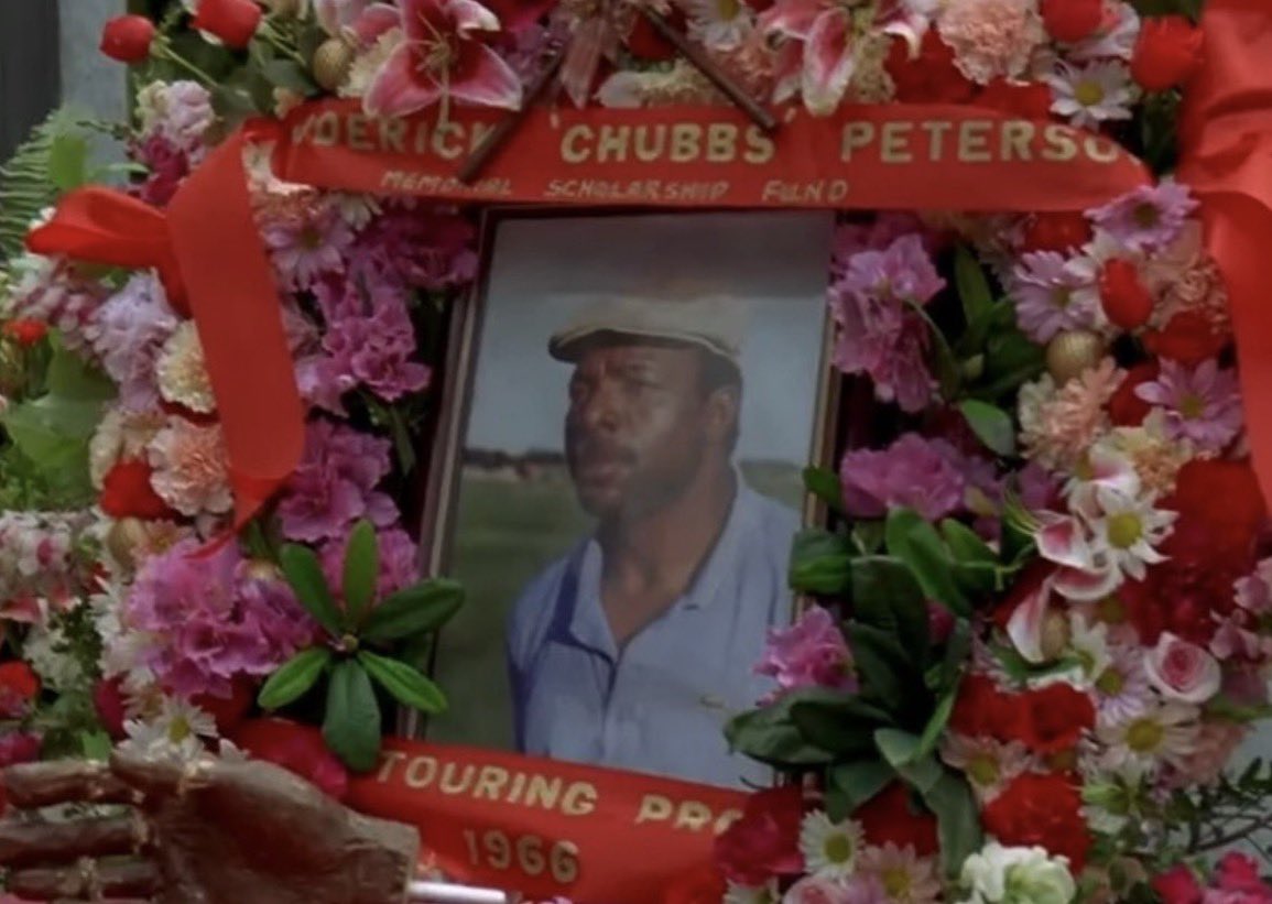 Tiger Woods announced that he will be dedicating his performance next week to Chubbs Peterson 👏👏👏
