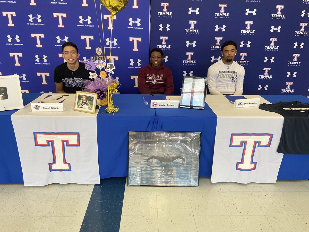 Three more spreading the empire - so proud of Marcos, Jordan and Bryce for moving onto compete at the next level athletically.  I’m so proud of these young men!