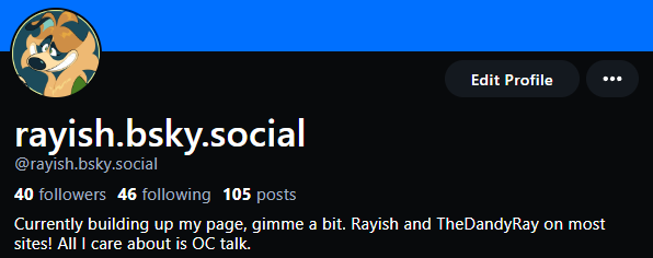 💙SIGNAL BOOST☁️
I post a lot here, but I haven't done anything with my banner or description, haha. Don't let it fool you! I'd love to see you over here. :3c